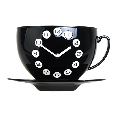 Coffee Cup Clock (BK)